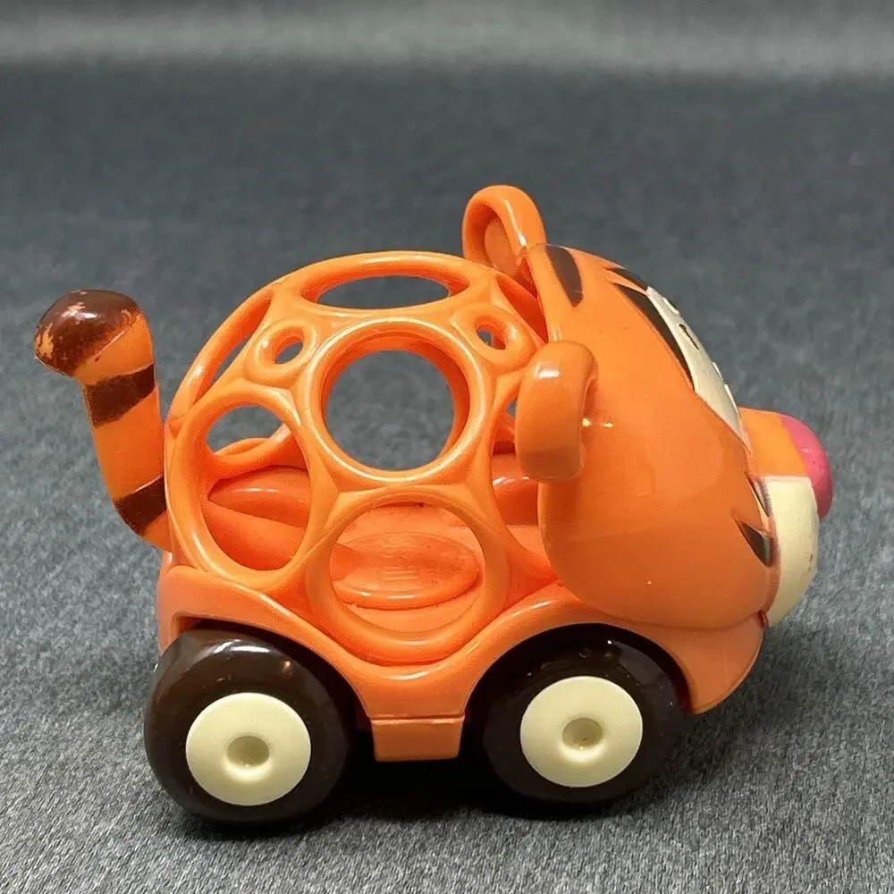 Disney Oball O'Ball Orange Tigger Baby Go Grippers Cars Developmental Toy 3.5